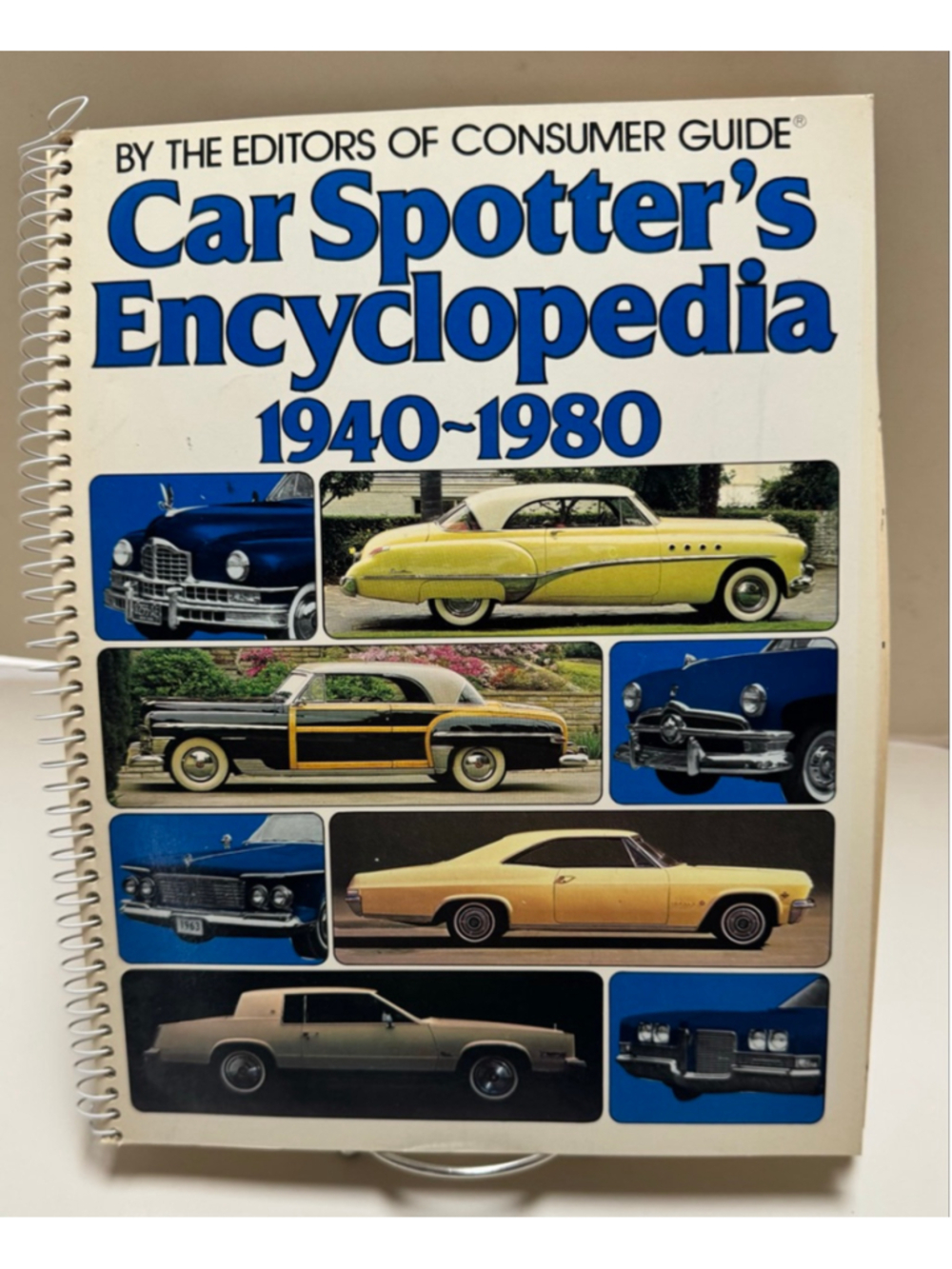 Consumer Guide Car Spotter's Encyclopedia 1940-1980 (1982, Ringbound)